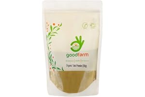 ‎GOODFARM goodFarm Bio Tulsi Pulver 250g (Ocimum tenuiflorum, Holy Basil) - Zertifiziertes Bio, Ayurveda, Vegan, Natürliche Immunität, Adaptogen