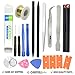 Produktbild ACENIX® 19 in 1 Öffnungs-Reparatur-Hebel-Werkzeug-Set Spudger Pinzette Nylon Kunststoff-Öffner Schraubendreher [Professionelle 19 Stück Werkzeuge Kit Life Time Hartplastik Fall Tasche