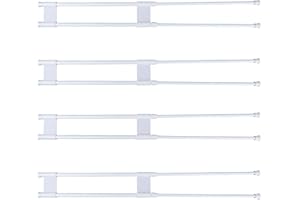 SAVITA 4pz Barre Tensione del Frigorifero, Barre di Tensione del Frigorifero per Camper Regolabili Estensibili a 40,13-70,1cm Barre per Frigorifero per Camper in Metallo Accessori per Frigorifero