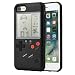 Produktbild F-FISH Hülle für iPhone X / 6 / 6s / 7/8 plus ABS Hülle Case Schutzhülle für das klassische Spiel [Gameboy] [Tetris] (iphone 7/8, Schwarz)