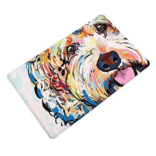 Lilyeyes 40x60 50x80cm Colorful Dog Welcome Floor Indoor Outdoor Non Slip Door Mat Rug Size 50x80cm 12 Buy Online In Bahamas At Bahamas Desertcart Com Productid