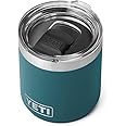 YETI Rambler 10 oz Stackable Lowball 2.0, Vacuum Insulated, Stainless Steel with MagSlider Lid, Agave Teal, 21071502559