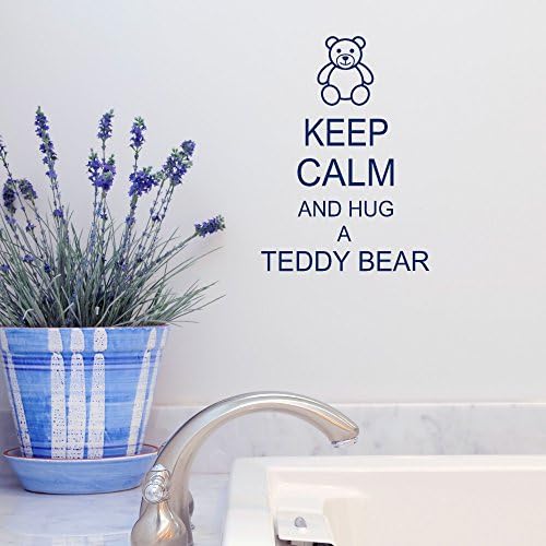 LaoGraphics® Bargain TeddyBear Quote Cheap Teddy Nursery Wall Stickers, Vinyl Art Transfers, Art Interior Decal Graphics, Removable Contemporary Décor, Gift Idea zzz-sn04