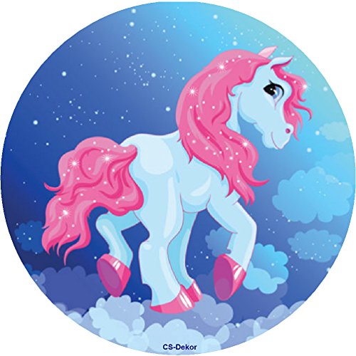 Tortenaufleger Einhorn 34