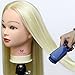 Neverland Beauty 26" Long Smooth 100% Synthetic Blonde Hair Hairdressing Equipment Styling Head Doll Mannequin Training Head Tools Braiding Cutting Student Practice Model with Clamp #613 UK Stock