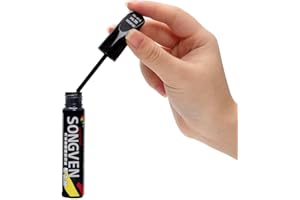 SONGVEN Stylo de retouche de peinture noir étanche pour enlever les rayures de voiture, camions, motos, bateaux (noir)