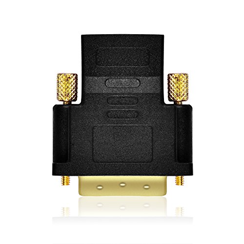 V.TOP HDMI auf DVI F/M Adapter (DVI zu HDMI, 1080p, Schwarz) - 5