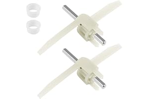 ‎PARTSEE 2 x Mitnehmer Flügelrad 160mm 630760 für Bosch Küchenmaschine MUM5 MUMS MUMV MUZ5, HomeProfessional, VeggieLove Durchlaufschnitzlerflügel für Küchenmaschine