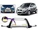 Auto Pearl - Premium Quality Car Fiber & Stainless Steel Front Crash Blaze Guard With Fitting Kit For - Maruti Suzuki Ritz -FG027 RS.8250.00