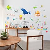 Decowall DW-1311 Unter dem Meer Wandsticker Wandaufkleber Wandtattoo Kinderzimmer - 5