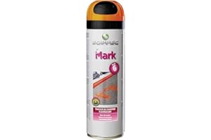 Soppec - Bombe aerosol traceur s-mark fluo - Coloris.Orange fluo -