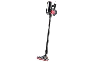 Ariete 2759 Handy Force RBT - Scopa Elettrica con Filo - Aspirapolvere e Aspirabriciole - Tecnologia Ciclonica Senza Sacco - 2 Spazzole - 600 Watt