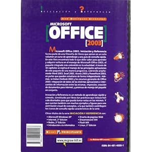 Microsoft Office 2003 : iniciación y referencia