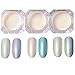 Born Pretty 3 Box Shining Nail Glitter Pearl Powder Manicure Nail Art Glitter Powder 3 Colors
