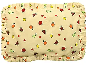 MOM CARE Mustard Seeds Pillow for Newborn Baby-Round Head Shaping Baby Pillow , Neck Support Pillow ,Gifting 0-12 Months, Infant, Kids Yellow