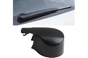 SRLWMYI Heckscheibenwischer Abdeckung-Abdeckkappe Perfekt Kompatibel mit Scheibenwischer VW Golf 6 Golf 7 Golf MK7 Passat B8 und Touran 5K6 955 435, Langlebiger und Umweltfreundlicher Kunststoff