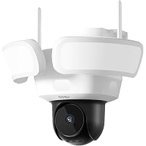 AOSU Telecamera Solare 4K UHD AI Senza Fili – HomeCortex Con Riconoscimento Facciale, Rilevamento Persone/auto/animali, 32GB + 16TB