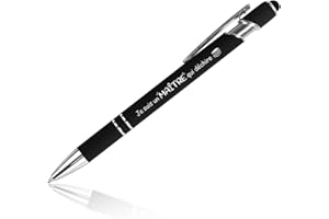 OZOSHINE Stylo Maitresse Cadeau Maitresse D'École Fin D'année Original Idee Cadeaux Atsem Maternelle Femme Anniversaire Fin D'année Scolaire Départ Collègue Retraite Cadeaux Maître Institutrice Nounou Biros