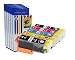 Produktbild 5 XL kompatibel Druckerpatronen für 26XL (T2621 T2631 T2632 T2633 T2634) hoher Kapazität für Epson XP-600 605 610 615 700 710 800 810, Epson T2636 mit CHIP
