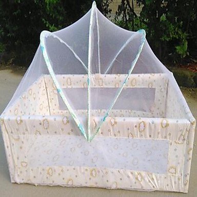 Preisvergleich Produktbild HISTON Baby Cradle Bett Moskitonetze Baby Bett gewölbt