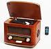 Produktbild Retro Holz Design Nostalgie Anlage Radio mit CD MP3 USB Player und Aufnahme Funktion
