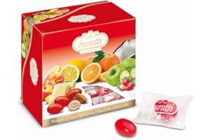 BURATTI CONFETTI Buratti Tegsvas Confetti Tenerezze Vassoio Misto Frutta Rosso - 0.50 Kg