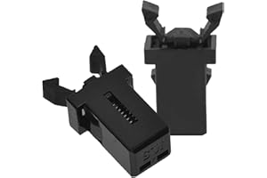 DHINKYOUNG 2 Stück Autozubehör Sonnenbrillenhalter Schnappverschluss Aufbewahrungsbox Deckel Schalter Überkopfkonsole Dachclip Montage OEM Teil Türriegel Schloss für WFCO Konverter Lampe ESN-195-3.1, Brabantia