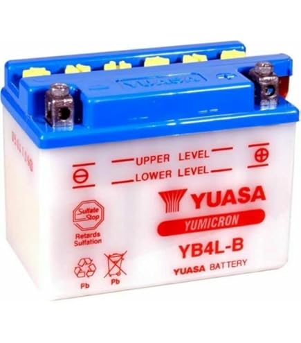 Batterie Moto FB4L-B FULBAT GEL - 12V - 5.3Ah - 50A