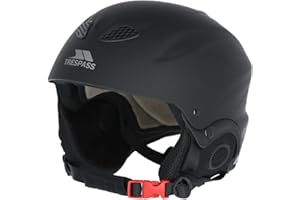Trespass - Casco de esquí para adultos unisex, Multicolor, Tamaño 2/3, Ligero