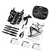 Produktbild A6W Faltbarer WiFi FPV 720P Weitwinkel HD Kamera Schwerkraftsensor Höhenstand Headless Modus RC Drone Quadcopter Drei Batterien