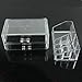 New Cosmetic Jewellery Rack Makeup Organizer Box Case Clear 2 Storage Drawers