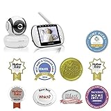 Motorola MBP 36S – Video Babyphone mit 3.5 Zoll Farbdisplay und bis zu 300 Meter Reichweite, weiß - 2