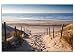 Produktbild kunst-discounter Bild Leinwandbilder Canvas Niederlande Nordsee Strand Weg A05402 60 x 40 cm