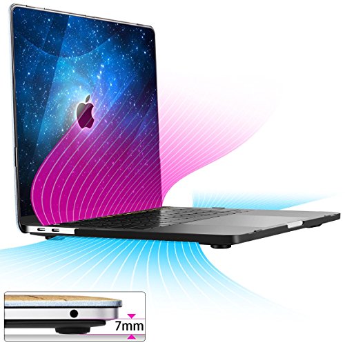 miger MacBook Pro 33  cm Case 2017    2016  Hard Shell Schutzh  lle f  r A1706 A1708 braun Tree Rings 13 Inches Model A1706 A1708 