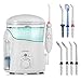 Produktbild BESTEK Munddusche FC288 Water Flosser mit 2 Reinigungs-Modi, 7 Aufsätze, Druckregelung, 600ml für Familie Weiß