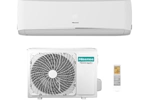 Hisense Halo+ Climatizzatore 18000 Btu R32 Cbxs181rg Atxs181rw, 19dB(A), Evaporatore Anti-Batteri, Filtro Ai Carboni, Anti Muffa, Self Clean (In), Display Led, Wifi, A++A+ (18000 Btu)
