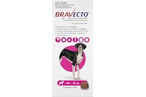 Werpower BRAVECTO For Extra Large Dogs 40 to 56 Kg Pink Pack 1 Chew