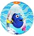 Produktbild Strandball / Ball aufblasbar - " Disney - Findet Nemo & Dory - Fische " - Ø 42 cm - Wasserball - aufblasbarer großer Ball / Beachball - Kinder Spielball Aufblasball Luft / Strandspielzeug - Badespielzeug - Mädchen & Jungen Schwimmartikel / Wasserspielzeug - Unterwasser Fisch
