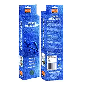 JOPASU 380 GSM Polyester, Nylon Magic Wipe (Blue, 16