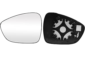 TTCR-II Compatible avec Verre Rétroviseur Citroen C3/C4/C5/DS3/DS4/DS5 2009-2015 Verre Miroir Chauffant Peugeot 508/508SW 2011-2018, Rétroviseur Rechange pour Citroen/Peugeot Remplacer Miroir（Gauche)