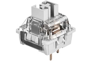 EPOMAKER LEOBOG Graywood V3 zestaw przełączników mechanicznych, przełącznik liniowy, 40 g, 3 piny, 100 sztuk do indywidualnych klawiatur