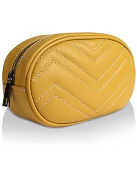 Gloop Bauchtasche echt Leder Tasche GŸrteltasche Handtasche Geldbeutel Made in Italy