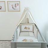 Babyzimmer Felix mit 3 türigem Kleiderschrank in der Trendfarbe akaziengrau - 3