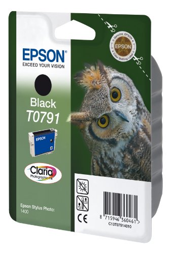Epson T0791 Tintenpatrone (Claria Photographic Ink, 1-er Pack) schwarz - 2