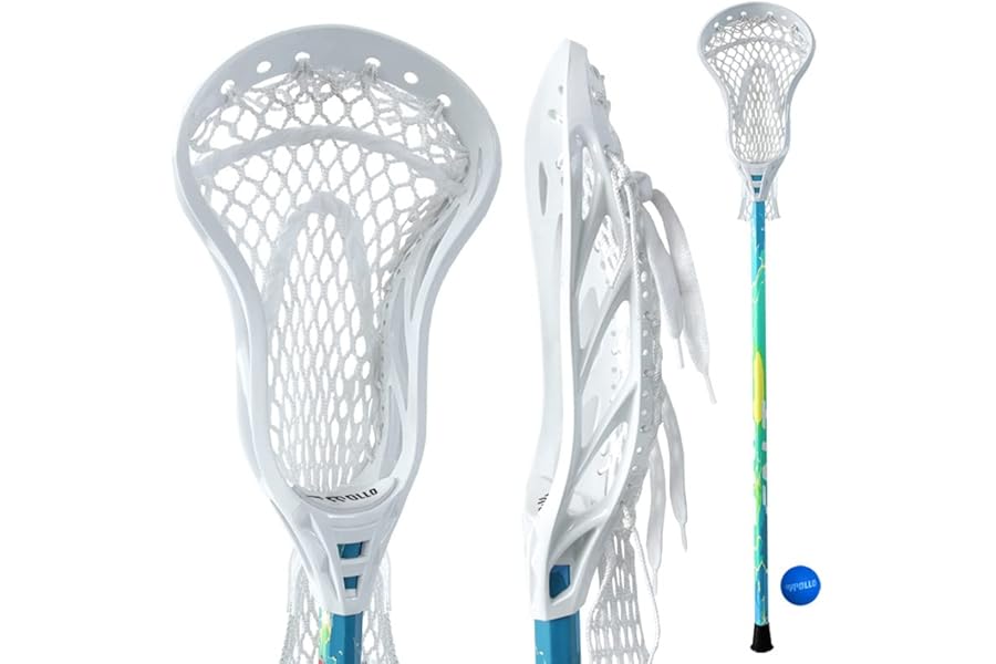 Newitts Apollo Fiddle Lacrosse Stick and Ball [Set] • Designed for developing integral skills to learn and develop the game of Lacrosse