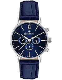 g4200 – 50 A3 Gaspard Sartre L 'imposante Multifunction Steel Blue Leather Blue