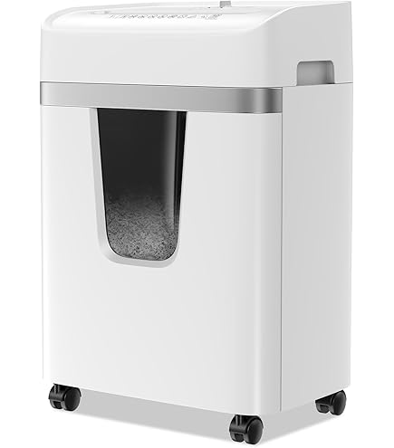 Peach Paper shredder, 8 sheets, 16 litres/200 A4, 5 x 18 mm particle size (P -4), DSGVO in accordance with PS500-31A
