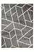 Produktbild Tapiso® Art Shaggy Hochflor Teppich - Geometrische Karo Muster in Grau - weicher Langflor Teppich ins Wohnzimmer, Schlafzimmer und Jugendzimmer - Rechteckig 140 x 200 cm