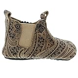 EnFant Mädchen Slipper/Hausschuhe, Leder, Nude mit Muster, Gr. 21, Vega Elastic Slipper Nude 815161 60 - 6