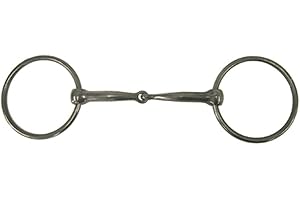 Coronet Black Sweet Iron Loose Ring Snaffle Bit
